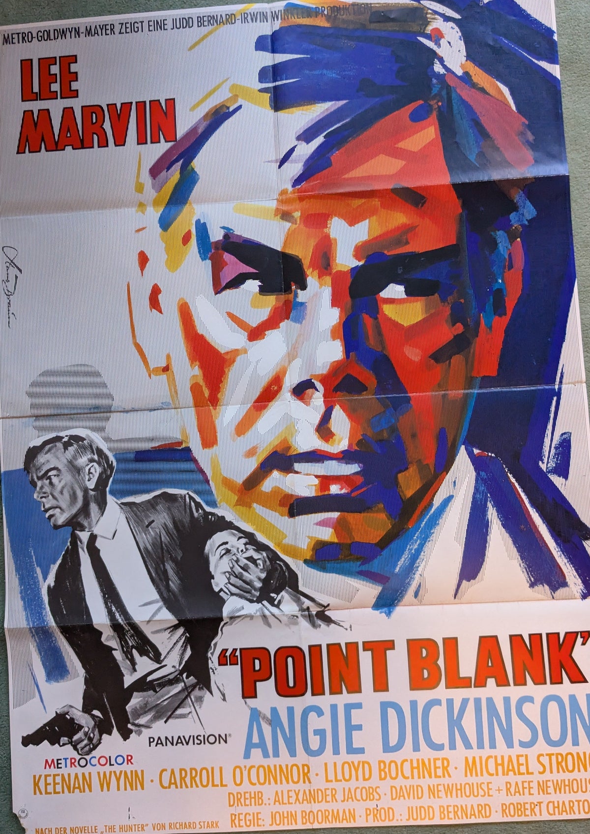 Point Blank ( Lee Marvin )Plakat A1