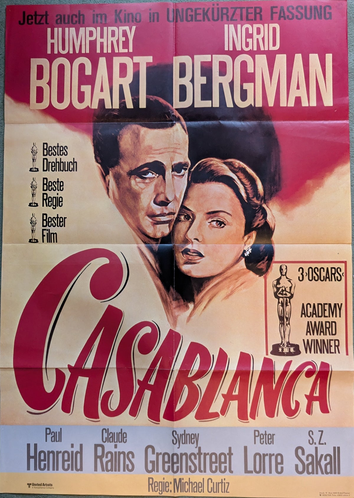Casablanca Plakat A1