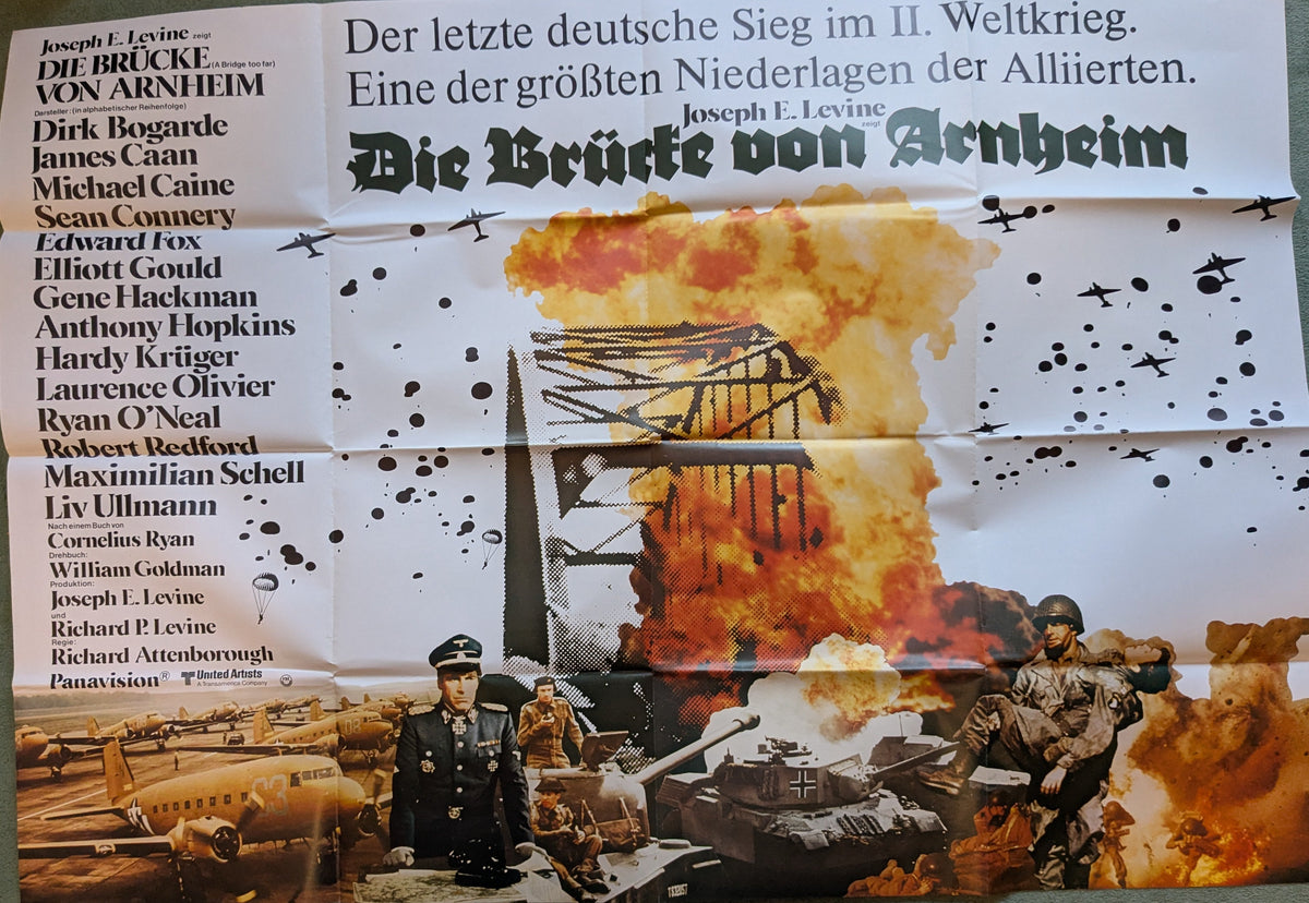 Die Brücke von Arnheim Plakat A0