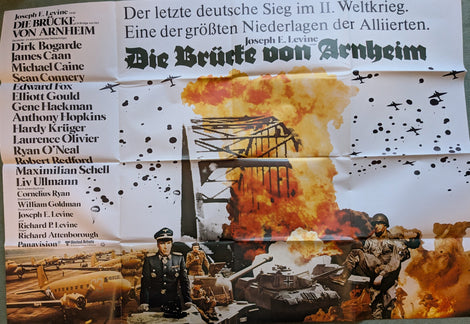 Die Brücke von Arnheim Plakat A0