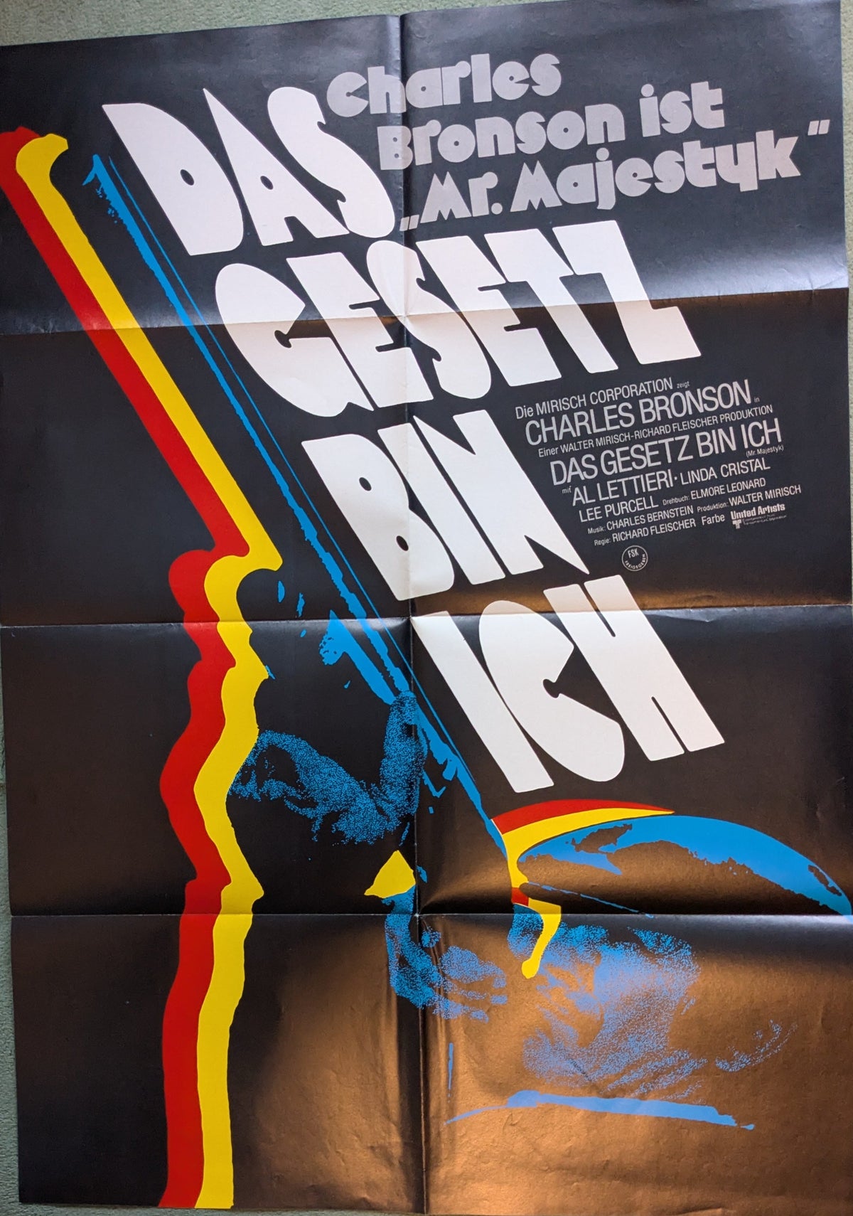 Das Gesetz bin ich - Charles Bronson Plakat A1
