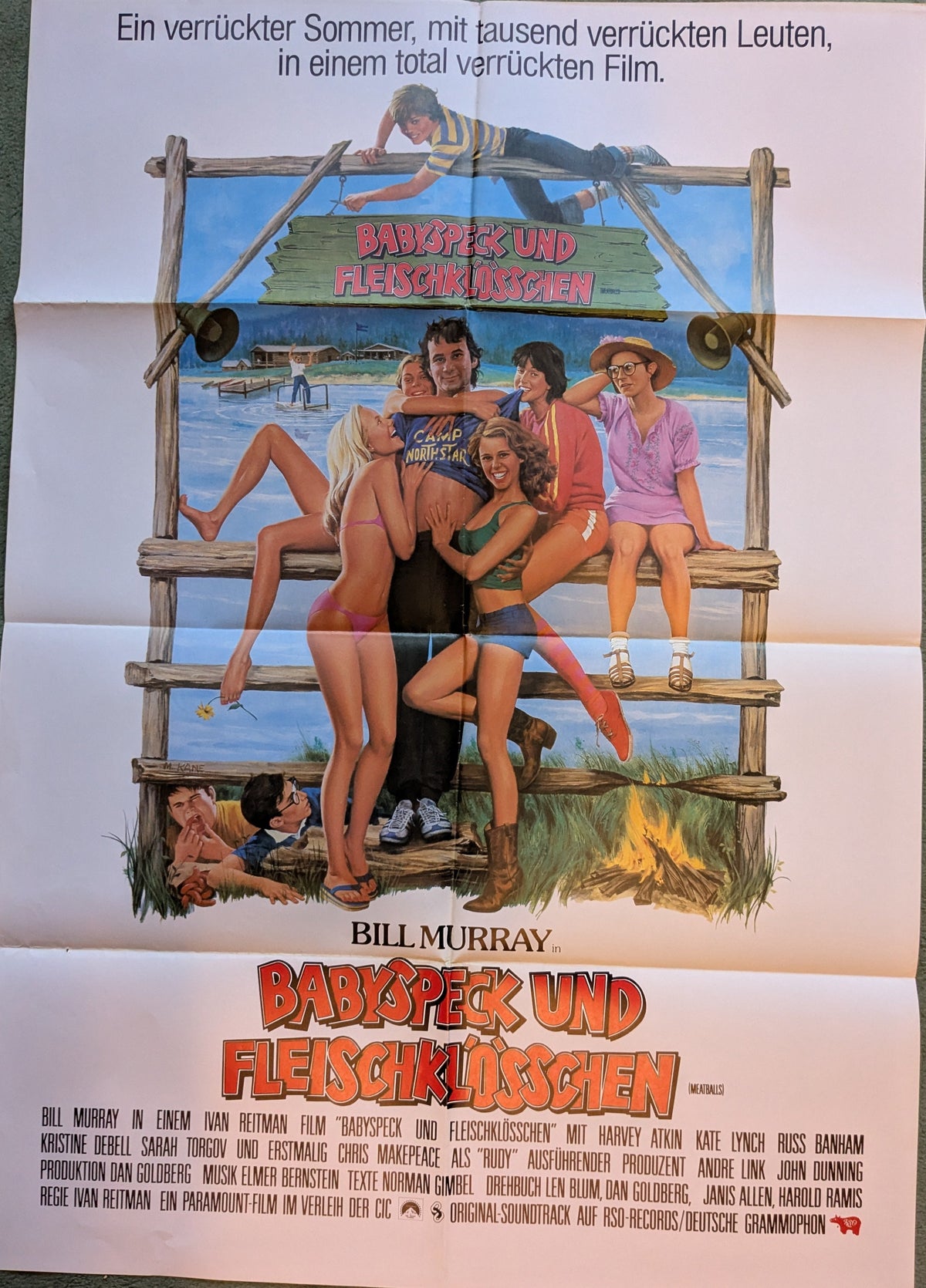 Babyspeck und Fleischklöschen (Bill Murray)  Plakat A1