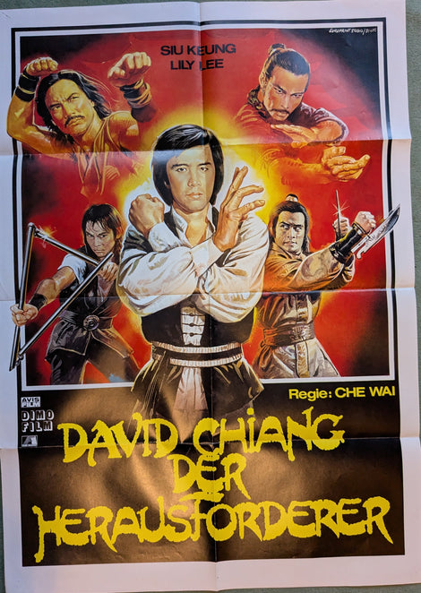 David Chiang - Der HerausfordererPlakat A1