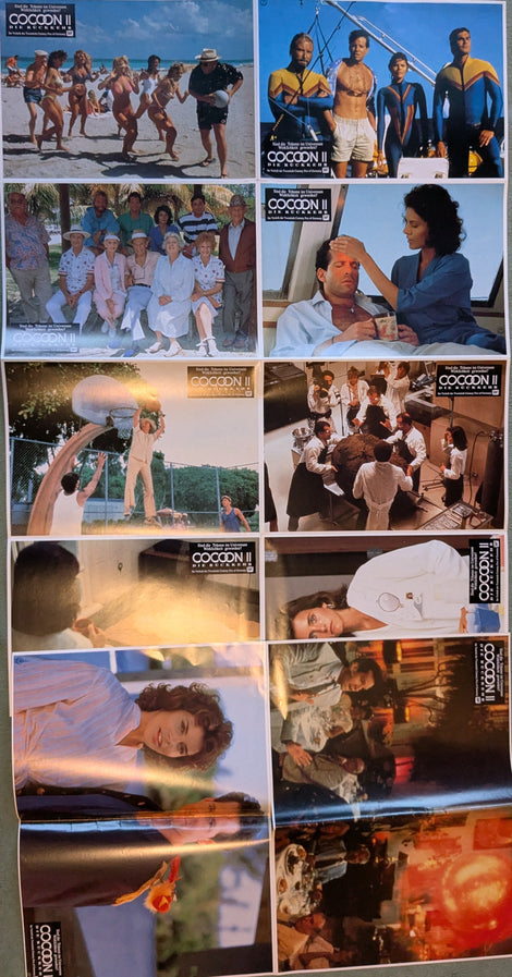 Cocoon II Die Rückkehr 8 + 2 Aushangfotos Lobby Cards