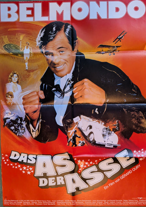 Das As der Asse - Belmondo Plakat A1