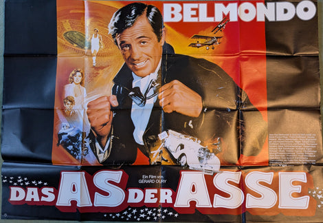 Das As der Asse - Belmondo Plakat A0 quer