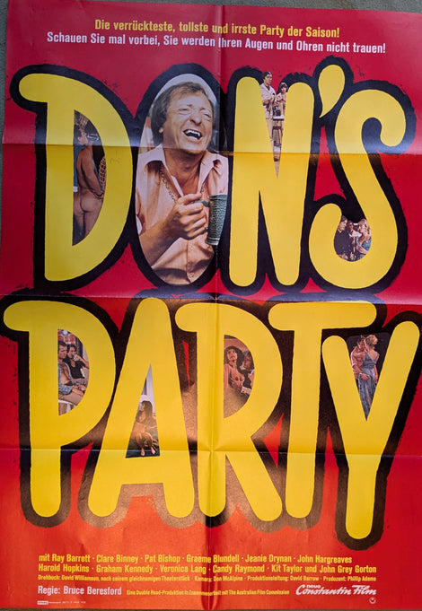 Dons Party Plakat A1