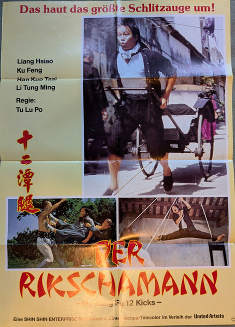 Der Rikschamann Plakat A1