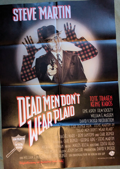Dead men don´t wear plaid (Steve Martin)Plakat A1