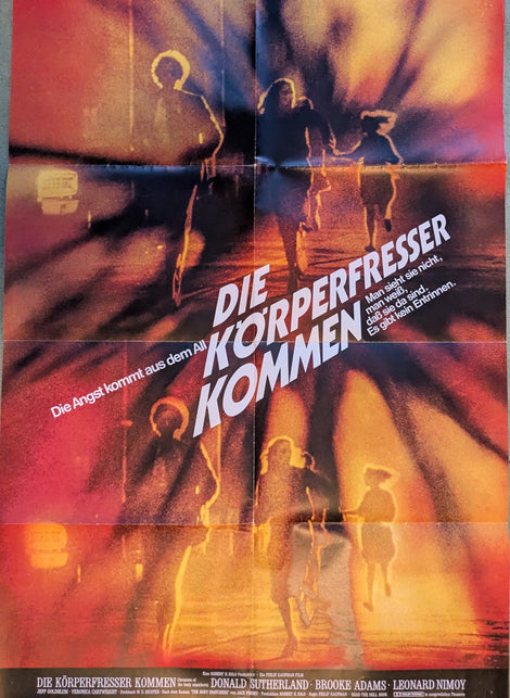 Die Körperfresser kommen (Sutherland) - Plakat A1