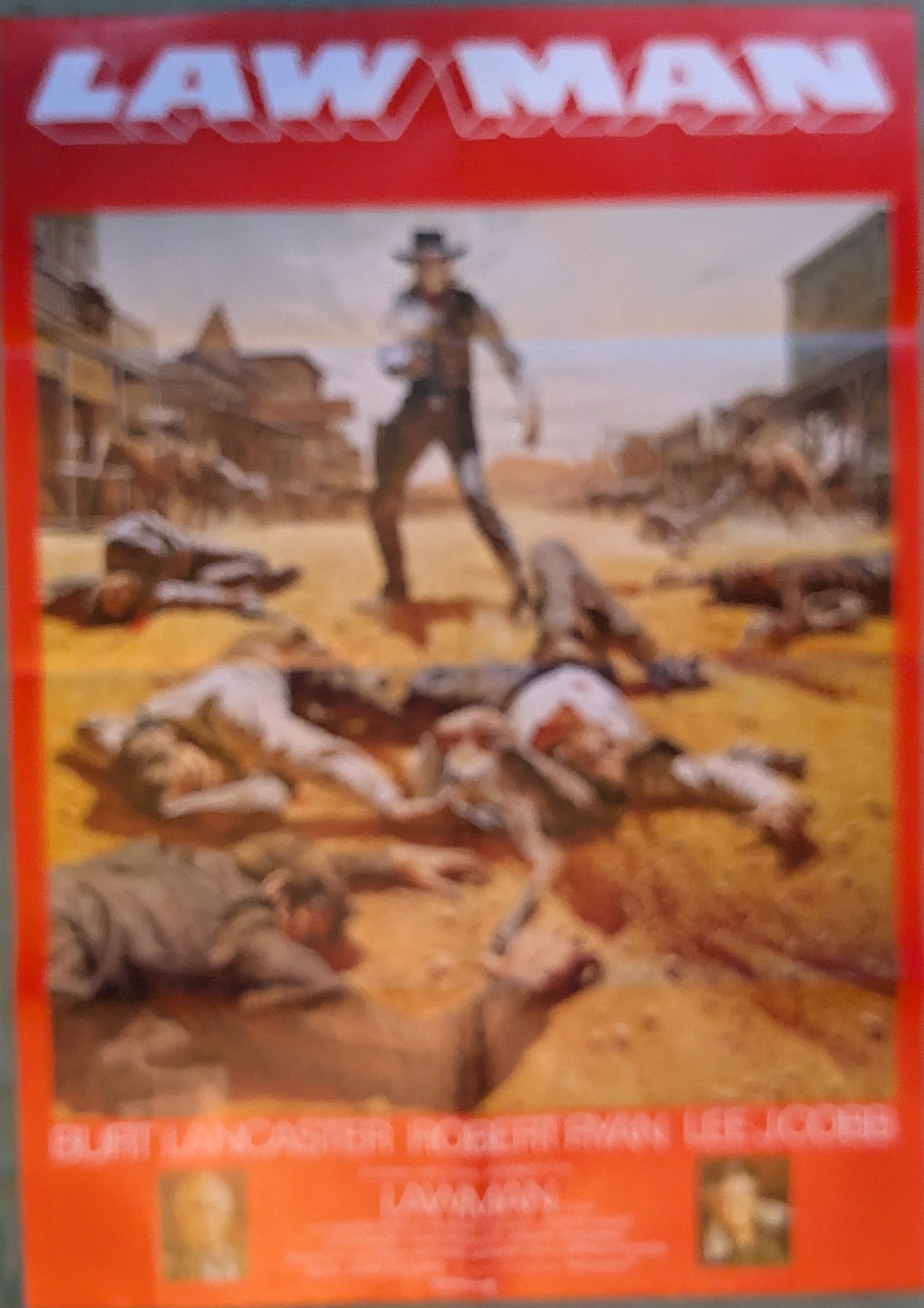 Lawman (B. Lancaster) Plakat A1