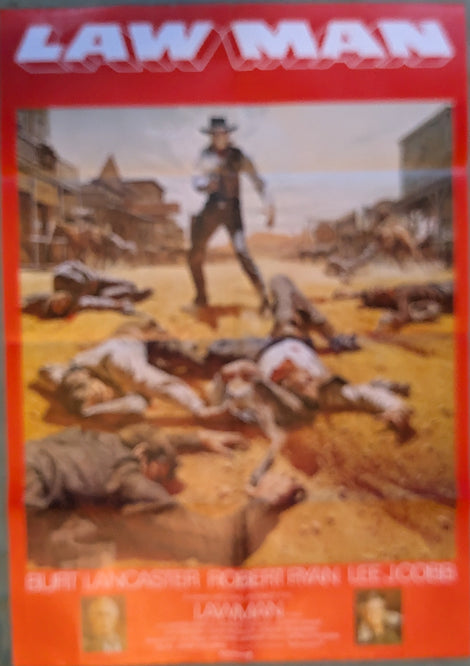 Lawman (B. Lancaster) Plakat A1