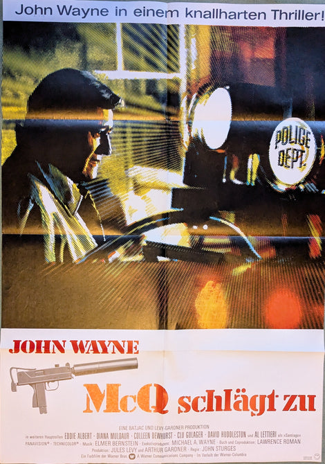 McQ schlägt zu (John Wayne)Plakat A1