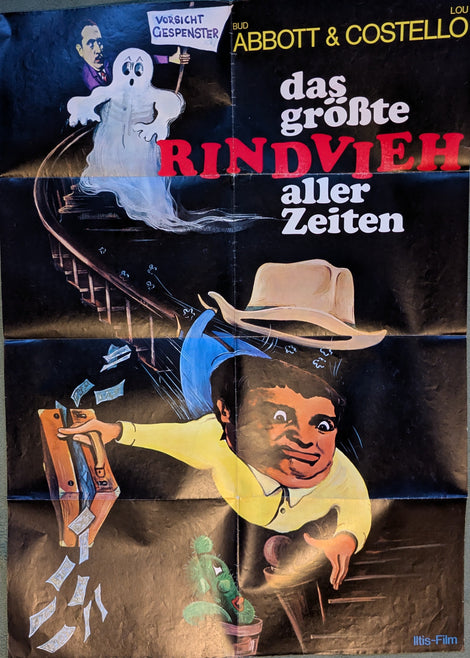 Abbot und Costello Das größte Rindvieh aller Zeiten - Plakat A1