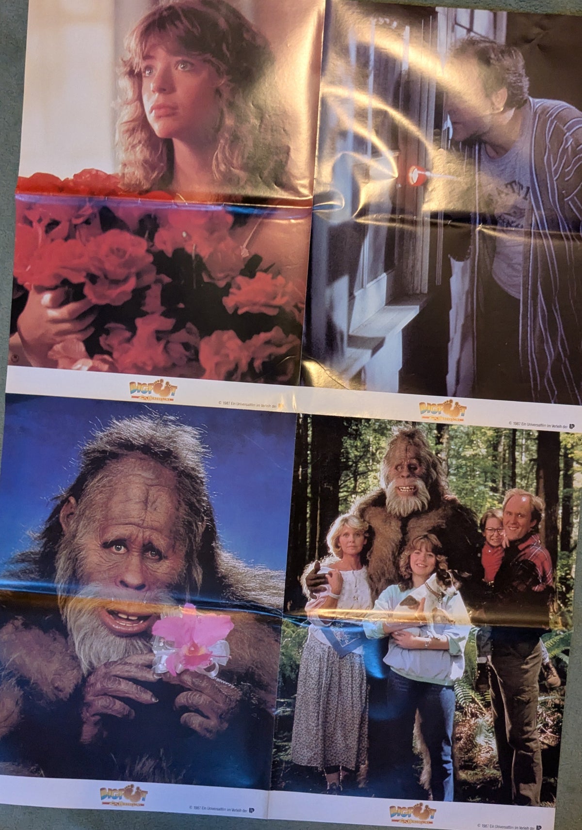 Bigfoot u.d. Hendersons  16 x 4 Aushangfotos / Lobby Cards