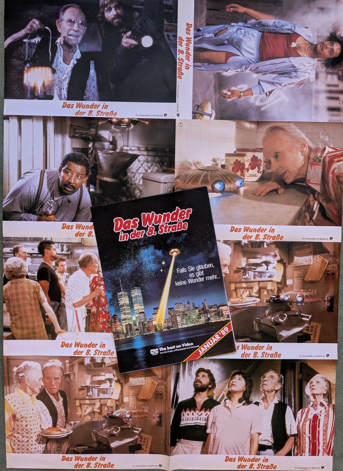 Das Wunder in der 8. Straße 8 Aushangfotos /Lobby Cards