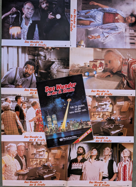 Das Wunder in der 8. Straße 8 Aushangfotos /Lobby Cards