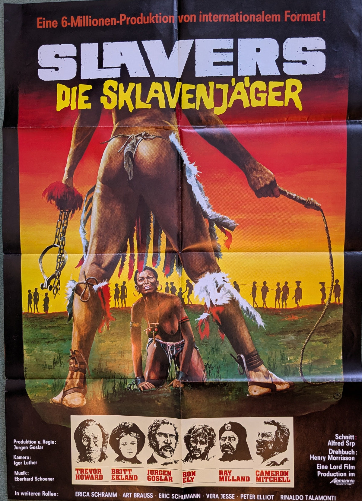 Slavers - Die Sklavenjäger  - Plakat A1