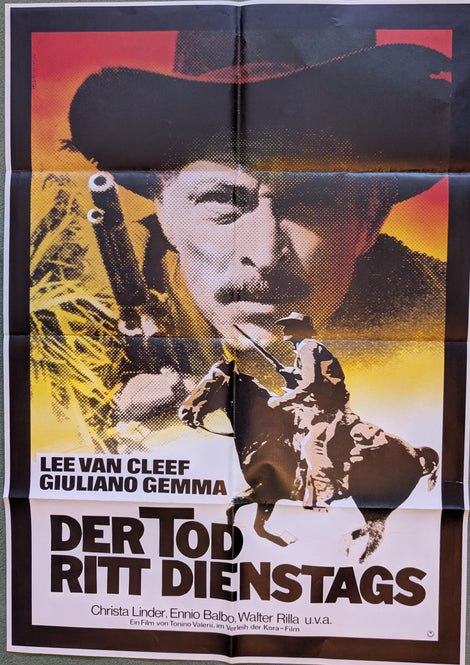 Der Tod ritt Dienstags (van Cleef/G.Gemma)  - Plakat A1