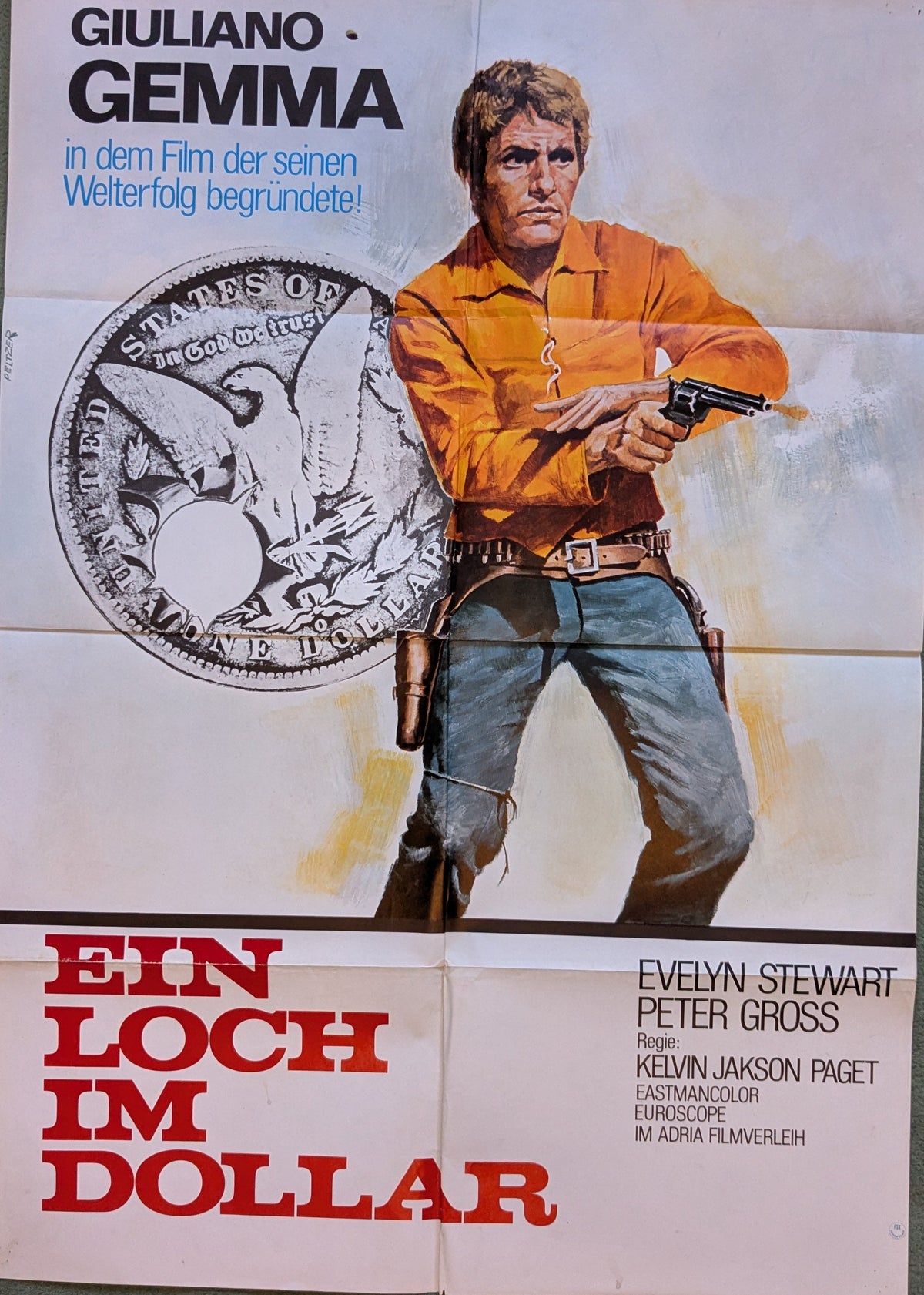 Ein Loch im Dollar (G. Gemma)  - Plakat A1