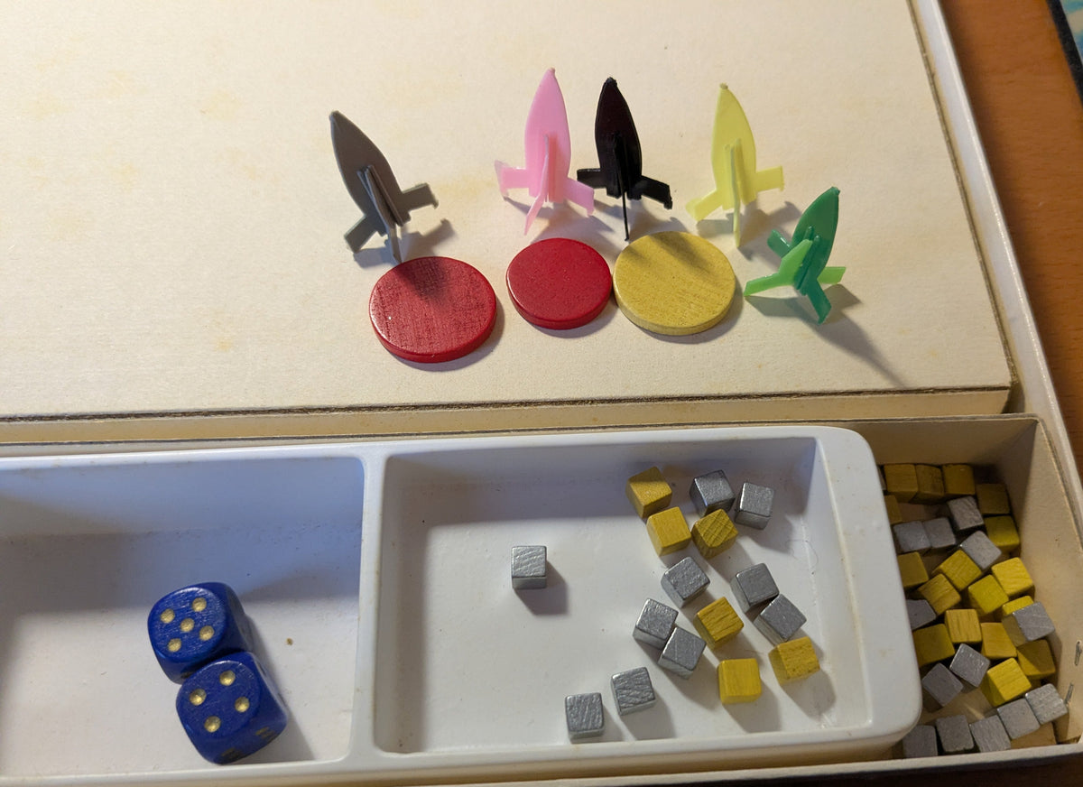 Treffpunkt Mars Brettspiel / Nürnberger Spiele, ca. 1960