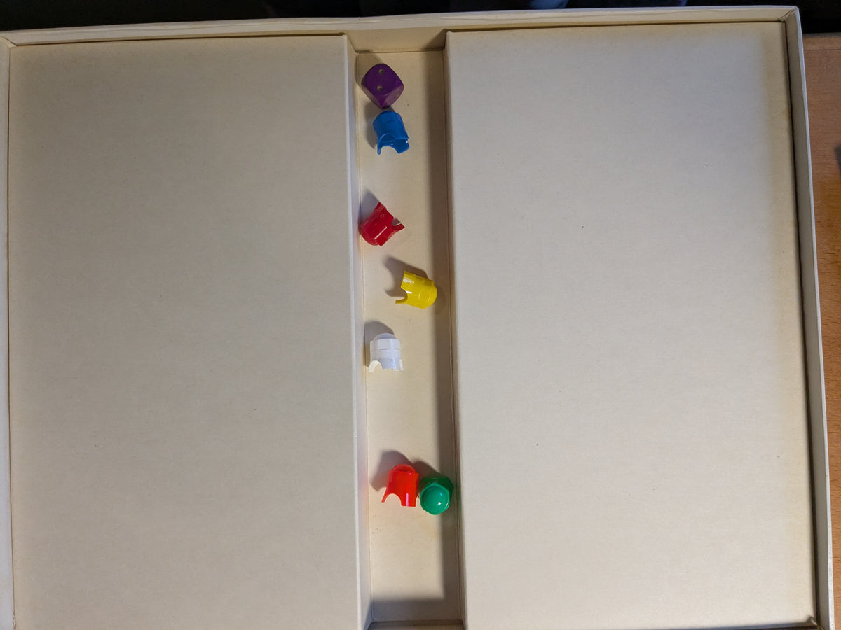 Mit der Zeitmaschine in die Urzeit Brettspiel / Hoffmann und Campe, ca. 1971