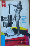 Das 10. Opfer Filmroman - signiert vom Autor Robert Sheckley