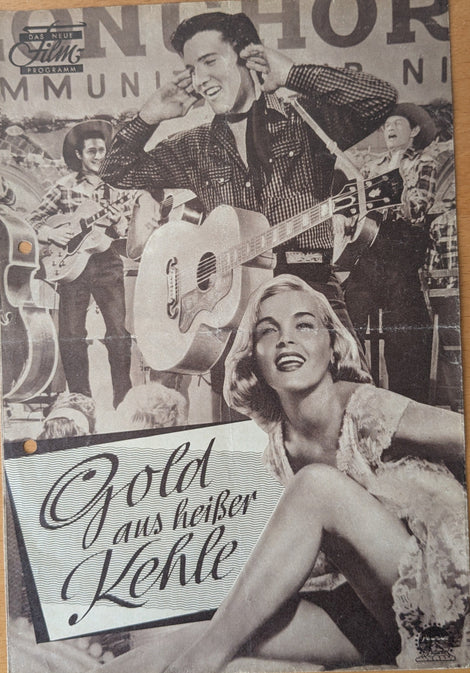 Gold aus heißer Kehle ( Elvis ) Filmprogramm NFP
