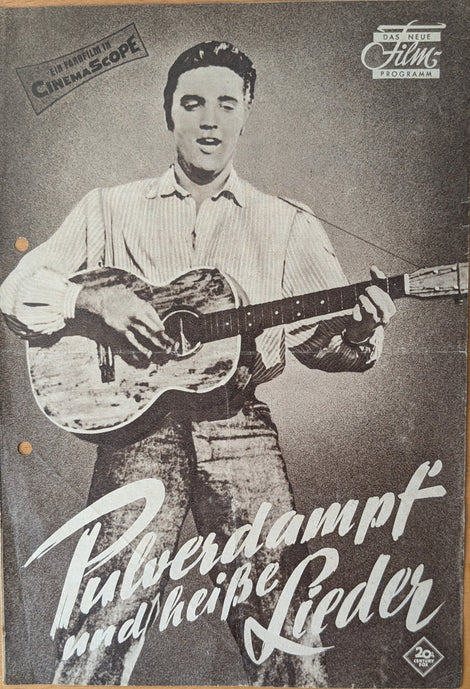 Pulverdampf und heiße Lieder ( Elvis ) Filmprogramm NFP
