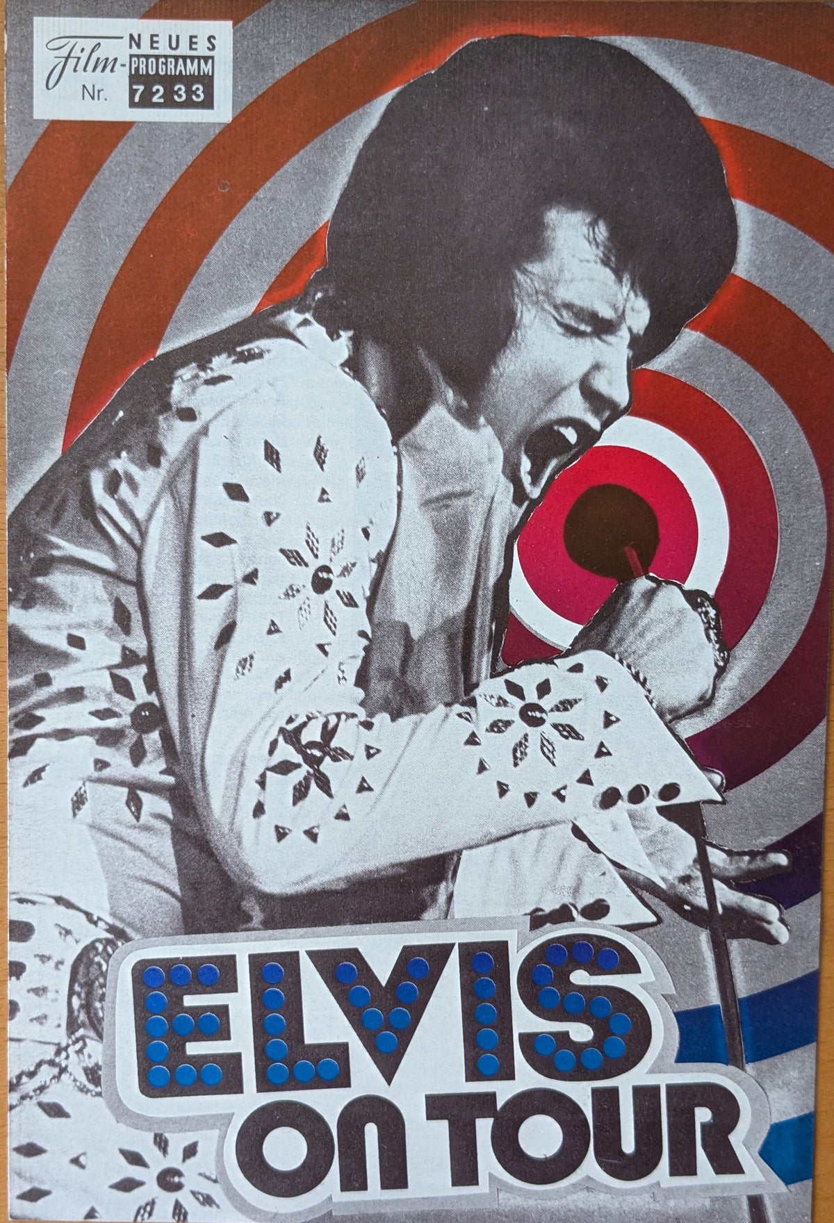 Elvis on Tour Filmprogramm NFP 7233