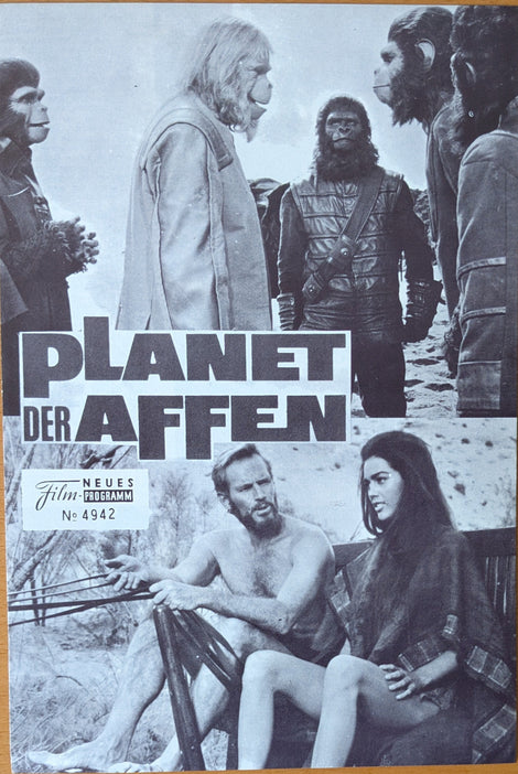 Planet der Affen Filmprogramm NFP 4942