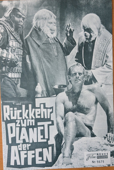 Rückkehr zum Planet der Affen Filmprogramm NFP 5675