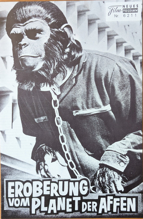 Eroberung vom Planet der Affen Filmprogramm NFP 6211