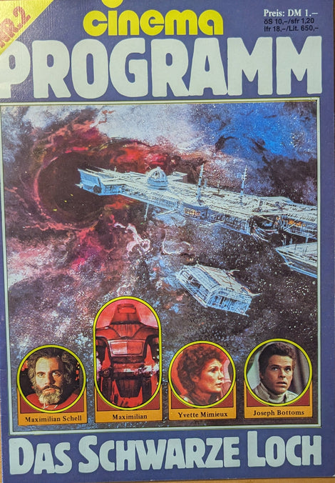 Das Schwarze Loch - Cinema Programm Nr. 2