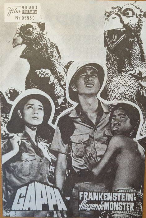 Gappa - Frankensteins fliegende Monster Filmprogramm NFP 05960