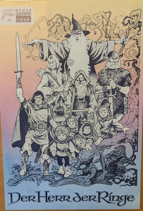 Der Herr der Ringe (Bakshi) Filmprogramm NFP 7458