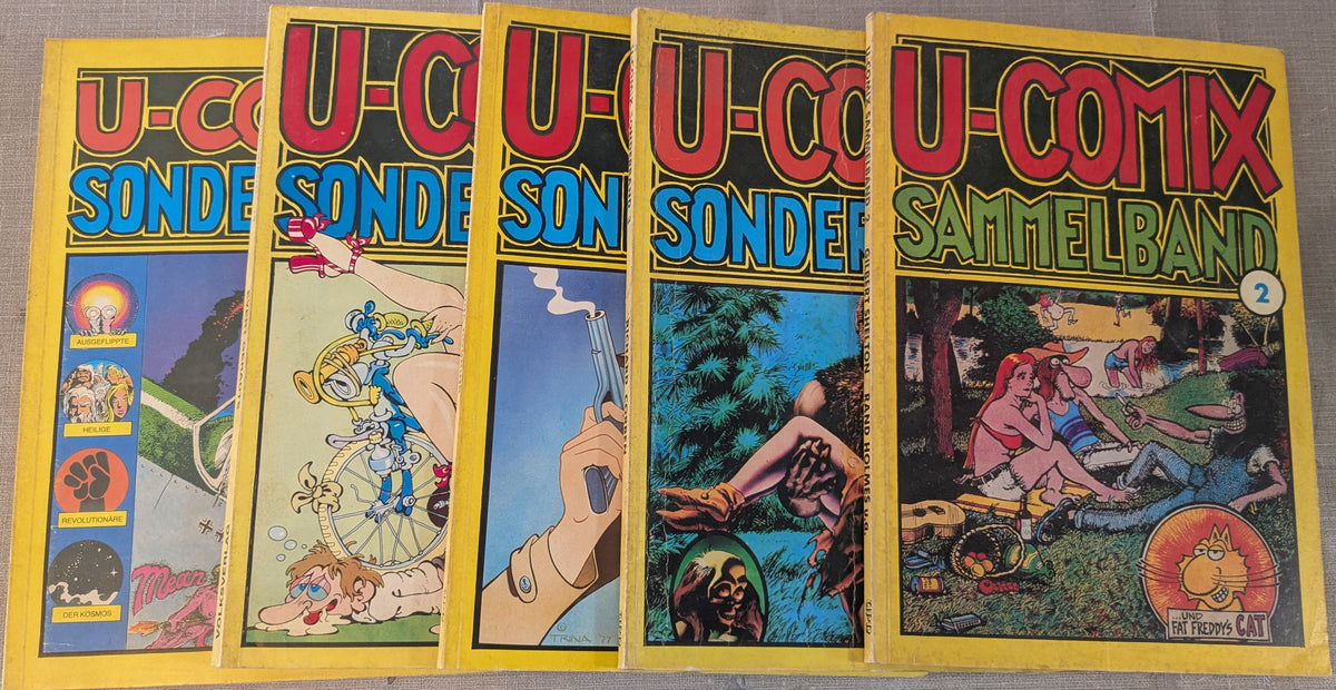 U-Comix Sammelband. Nr. 2, 3, 13, 14, 35
