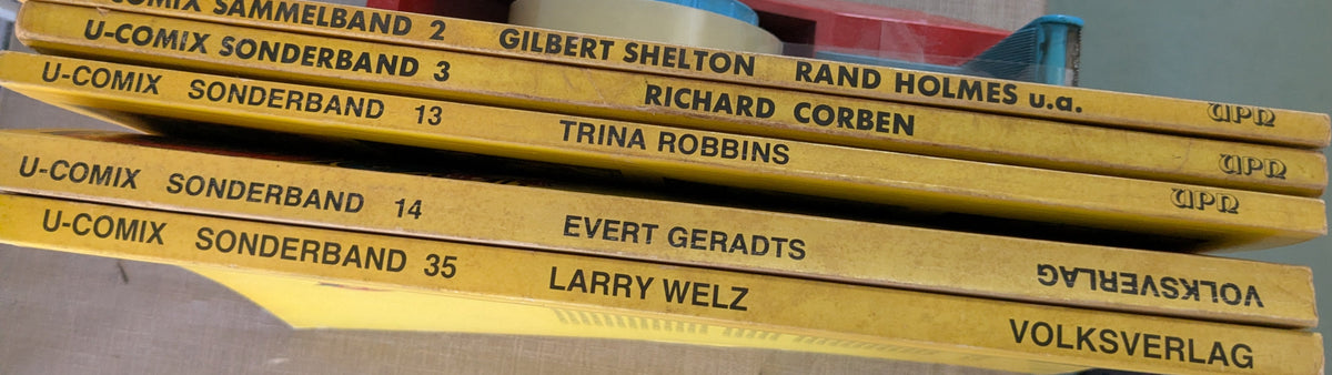 U-Comix Sammelband. Nr. 2, 3, 13, 14, 35