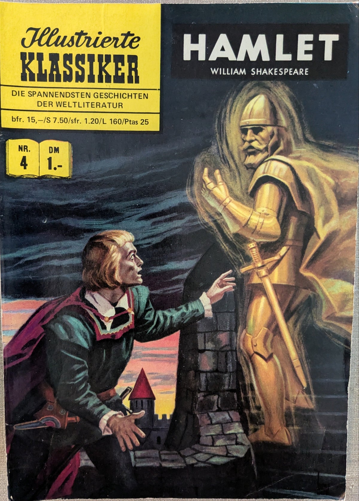Illustrierte Klassiker 4 - Hamlet Z 1-