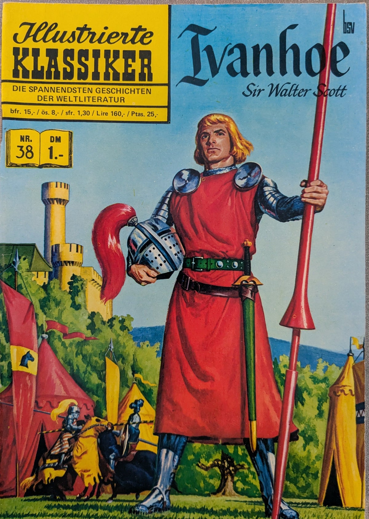 Illustrierte Klassiker 38 - Ivanhoe Z 1-
