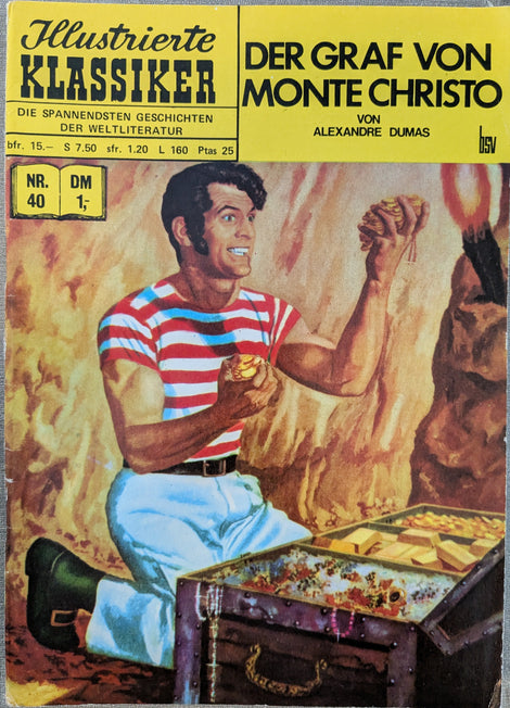 Illustrierte Klassiker 40 - Der Graf von Monte Christo Z 1