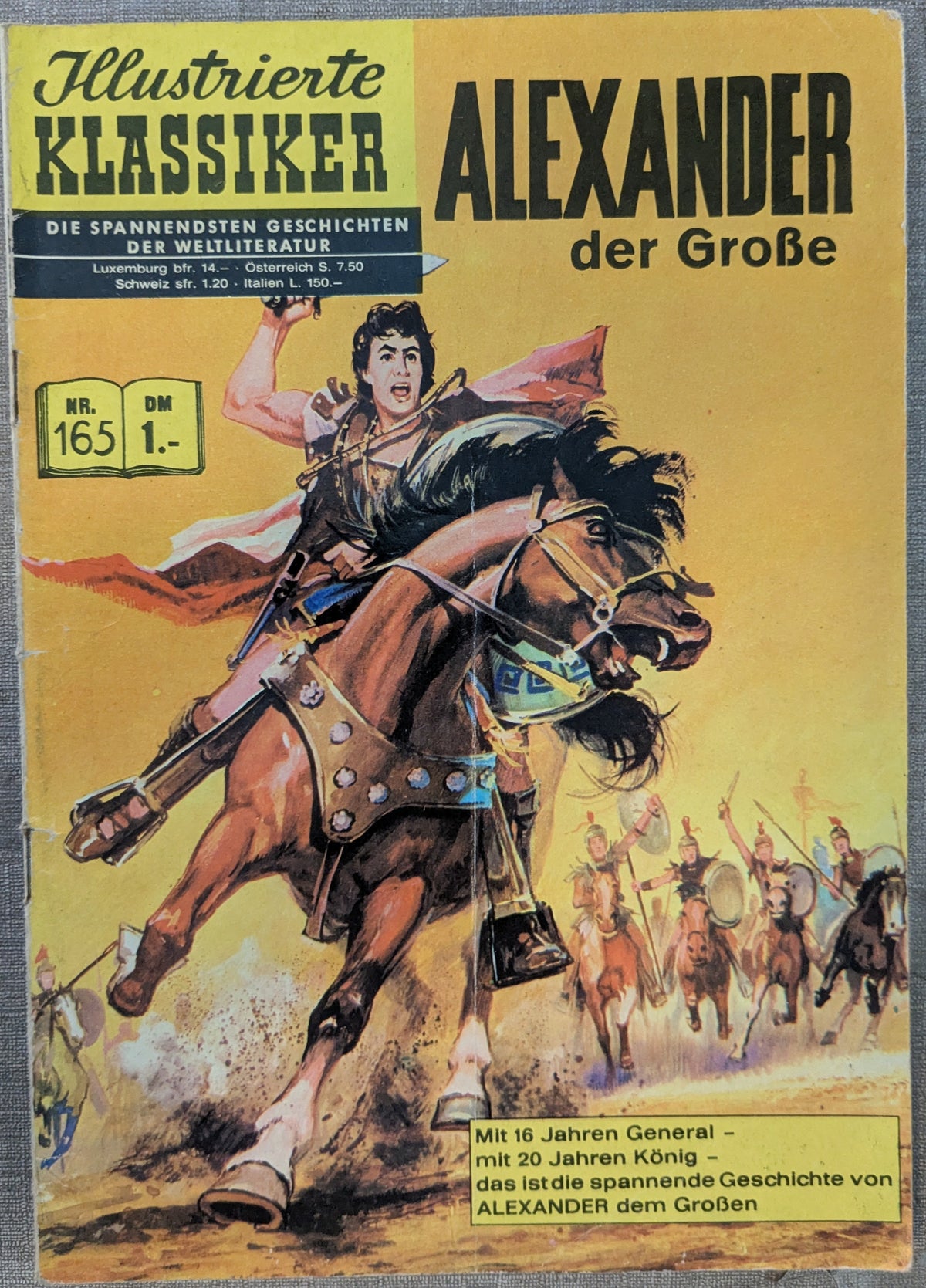 Illustrierte Klassiker 165 Alexander der Große -  Z 2 (Kopie)