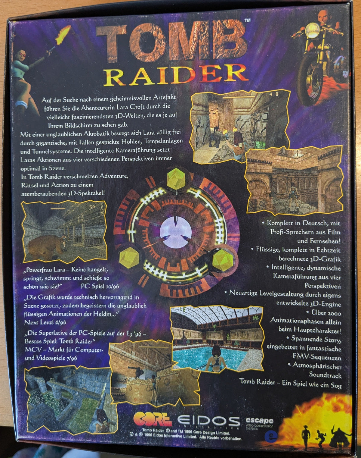 Tomb Raider / Lara Croft Eidos CD-ROM