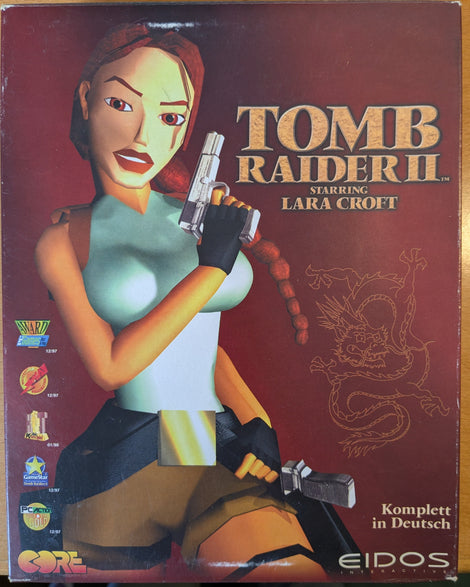 Tomb Raider  II  / Lara Croft Eidos CD-ROM