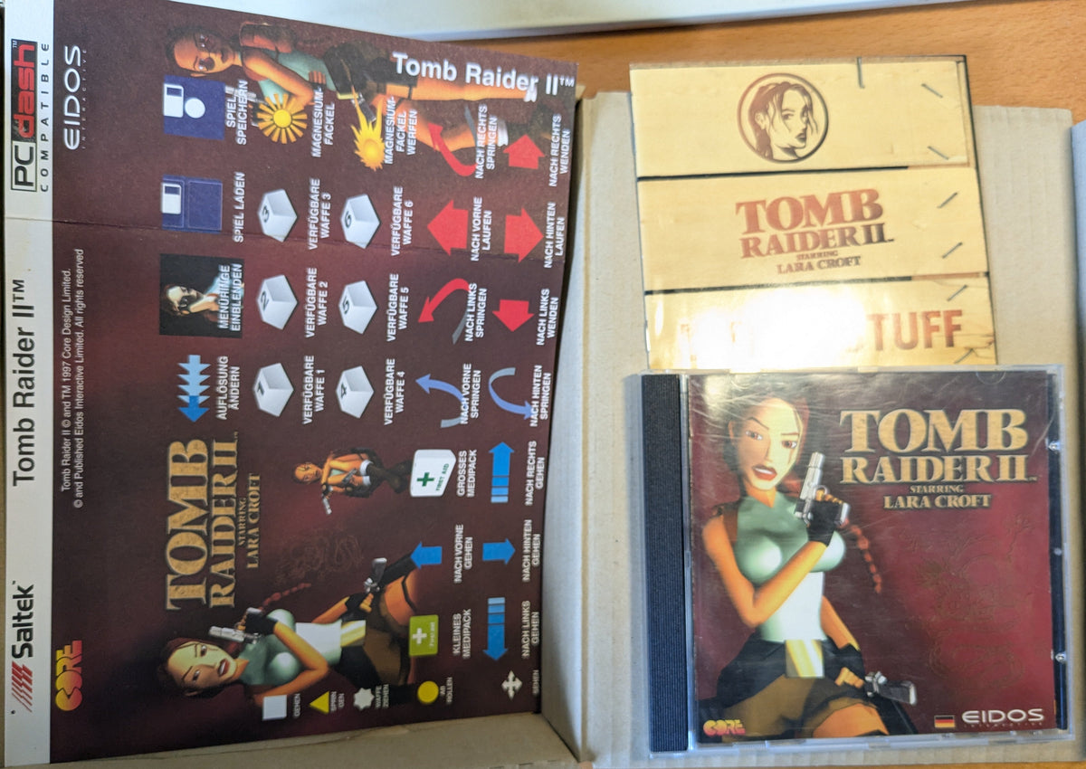 Tomb Raider  II  / Lara Croft Eidos CD-ROM