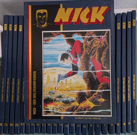 Nick der Weltraumfahrer - 25 Nr. von 30 der Sammler Luxusausgabe limitiert, Hethke
