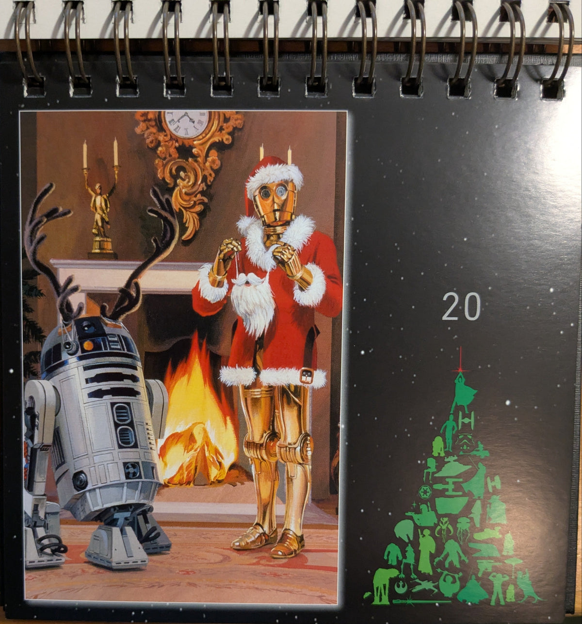 Star Wars Postkarten Advents-Kalender
