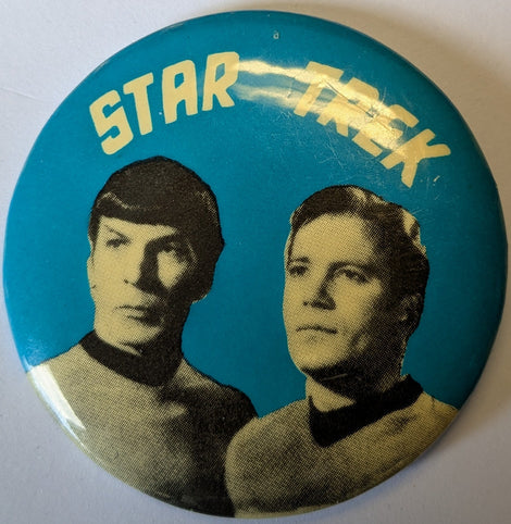 Star Trek  Button, vintage, ca. 1960