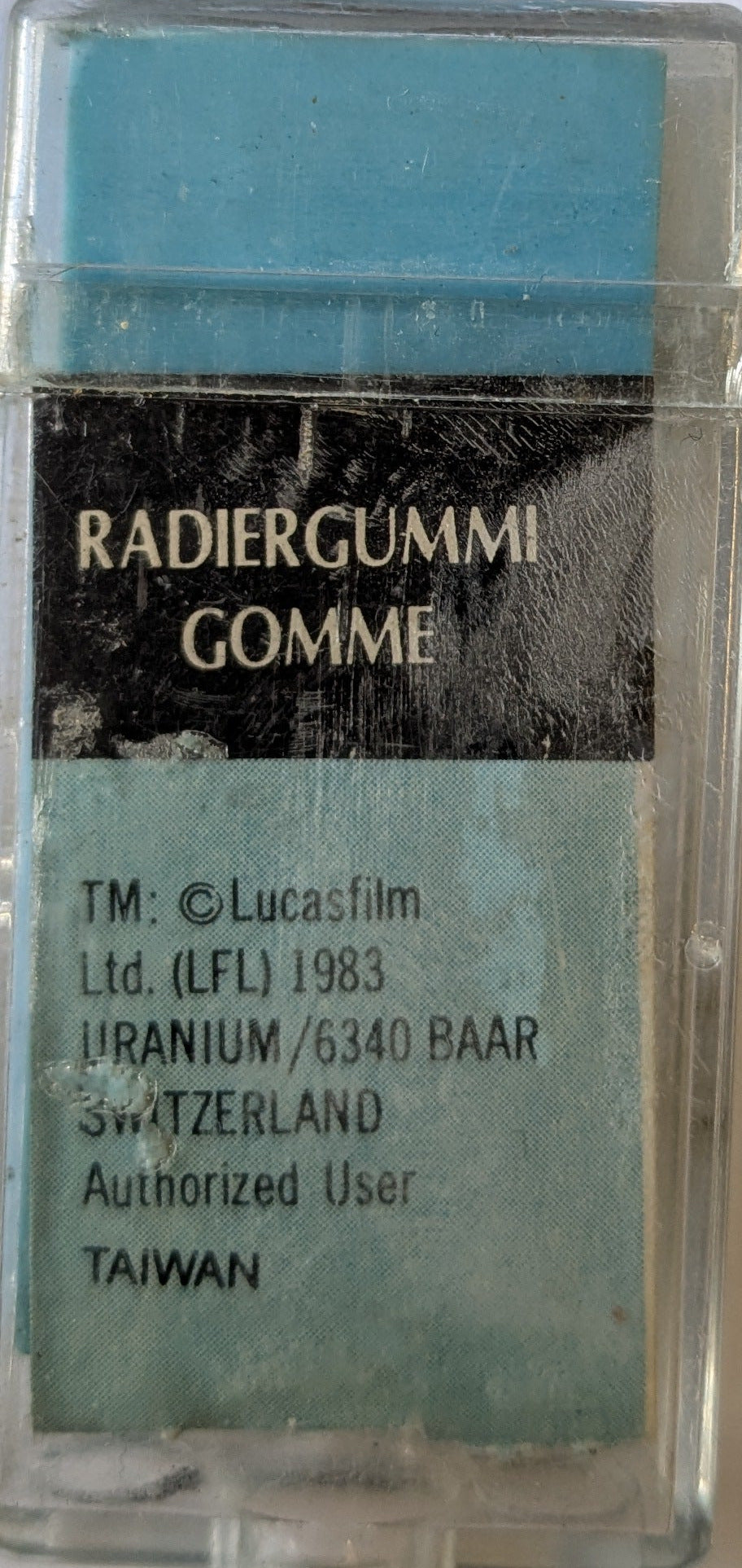 Star Wars - Chewbacca Eraser / Radiergummi 1983