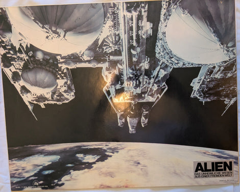 Alien Aushangfoto , SEHR (!) große dtsch. Lobby Card 1979 51 x 40,5 cm U.S.A - Motiv